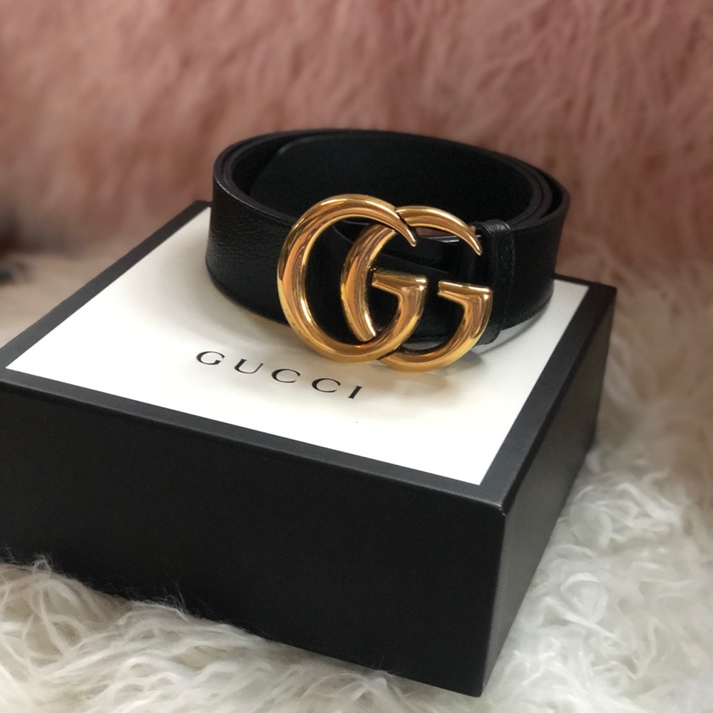 Authentic Gucci GG Marmont belt